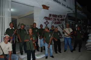 Gemeindepolizei in Tierra Colorada, Guerrero